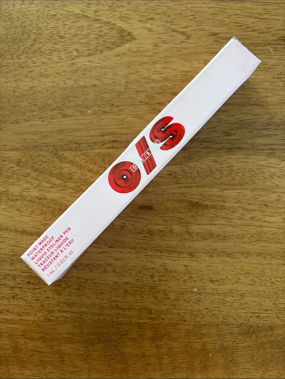 ONE/SIZE Precision Felt Tip Eyeliner — Red Barrel, Brown Tip